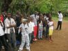 Oslava konce školního roku v guinejské škole Kirikou